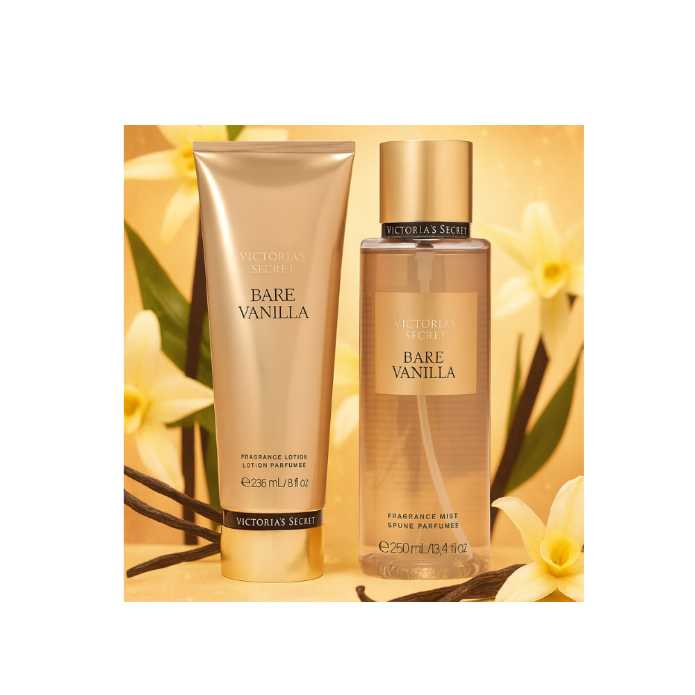 Coffret  Lotion and Body Mist - Bare Vanilla